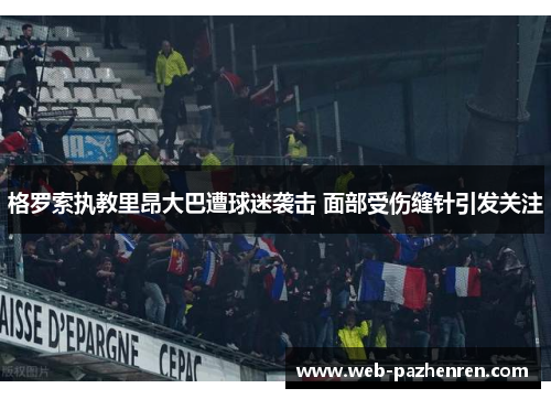 格罗索执教里昂大巴遭球迷袭击 面部受伤缝针引发关注